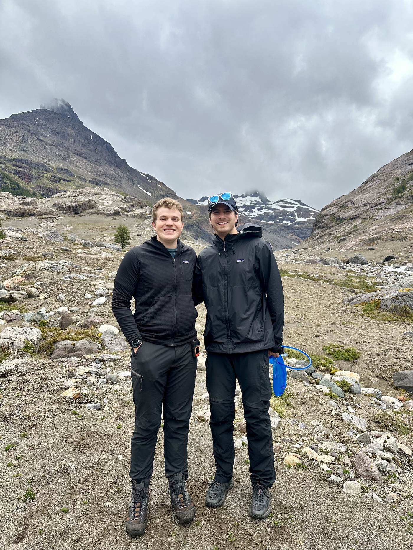 Matt Jenkins and Hans Pande in Patagonia