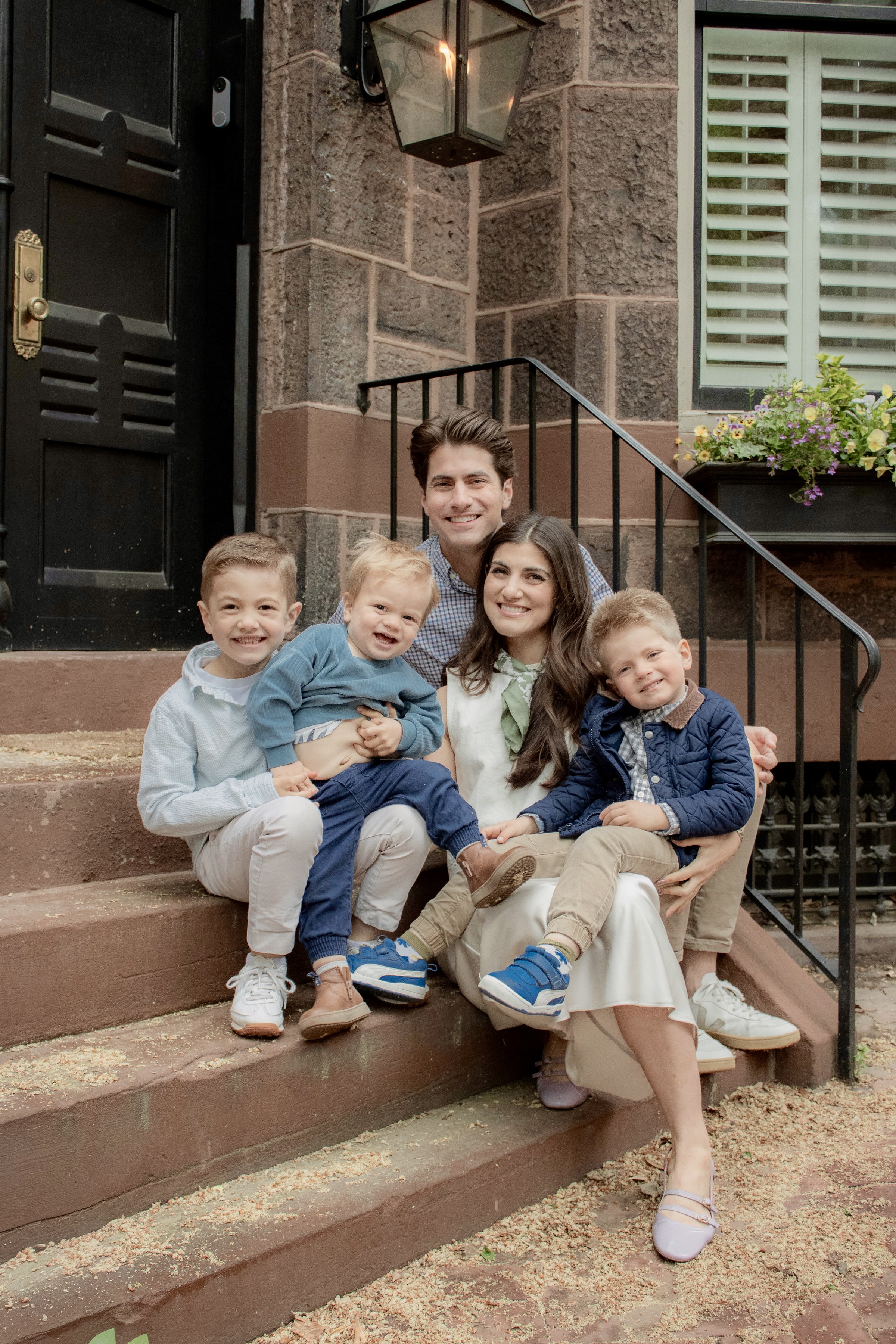 Matt Jenkins and his family